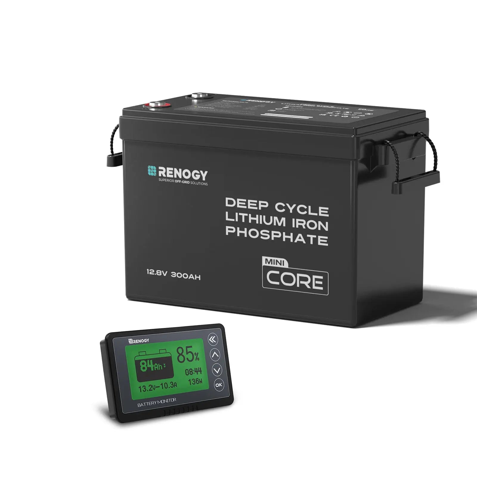 12V 300Ah LiFePO4 Battery w/ Low-Temperature Protection