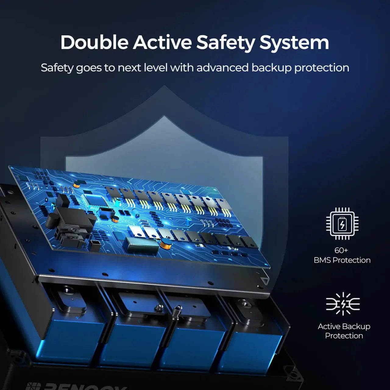 12V 100Ah/200Ah Smart LiFePO4 Battery w/ Bluetooth & Self-Heating | Pro Series