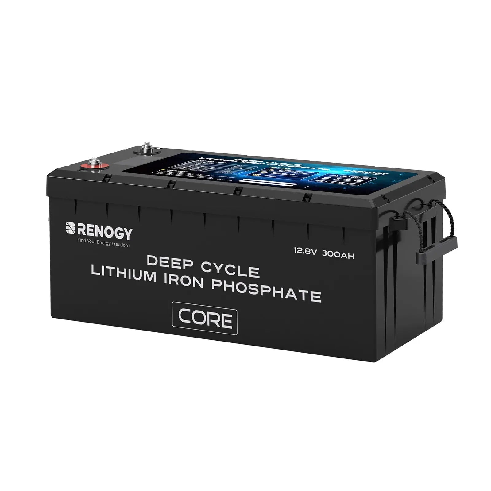 12V 300Ah LiFePO4 Battery w/ Low-Temperature Protection