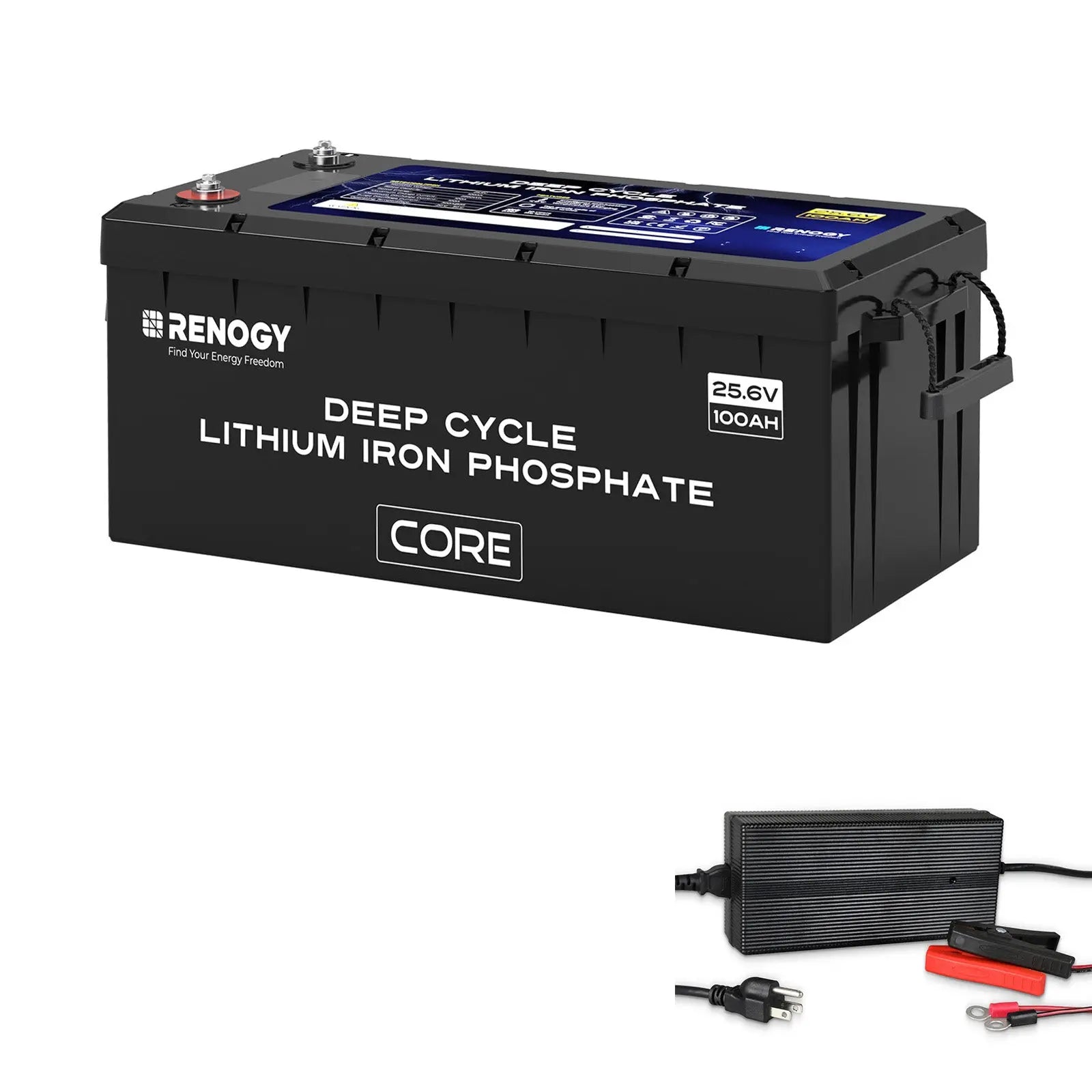 24V 100Ah Deep Cycle Lithium Iron Phosphate Battery | Core Series
