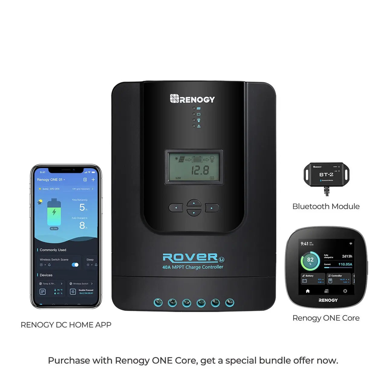 Rover Li 20/30/40 Amp MPPT Solar Charge Controller