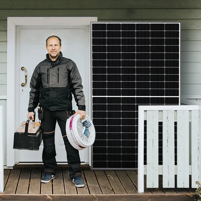 450W Bifacial Solar Panel（2-Pack）