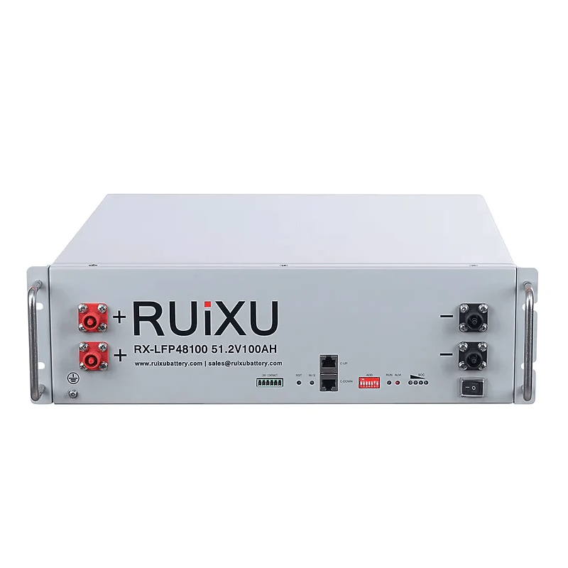 Inverters R Us RUiXU RX-LFP48100 19in Server Rack 3U Battery UL1973 Certified