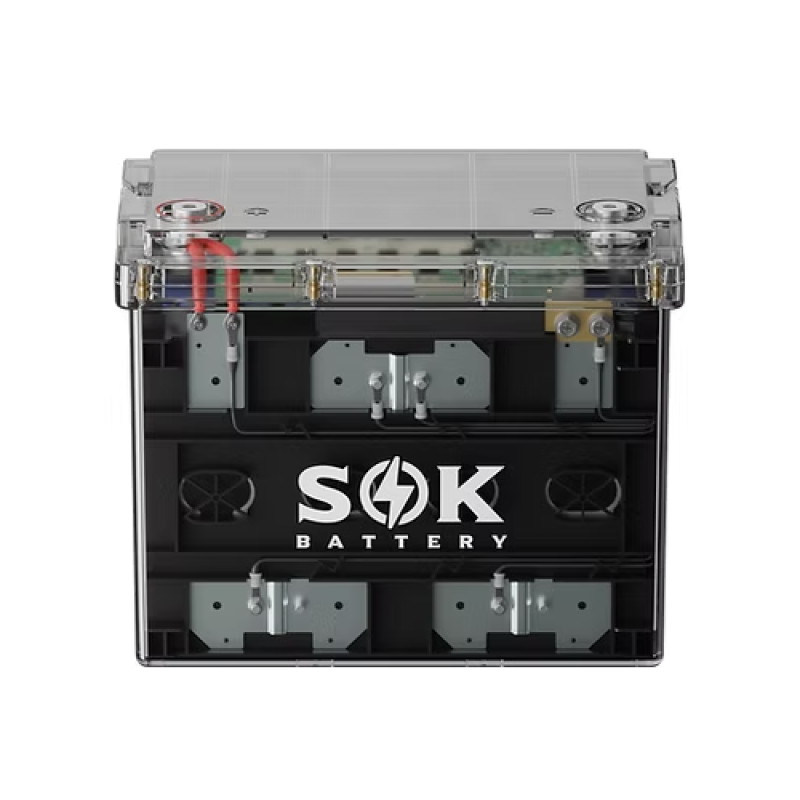 Inverters R Us SOK 12V 100Ah LiFePO4 Battery Bluetooth Clear Sealed Box