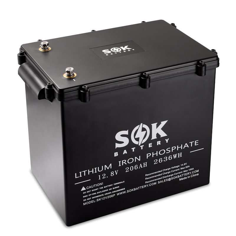 Inverters R Us EPOCH 12V 100Ah Eco Series LiFePO4 Battery