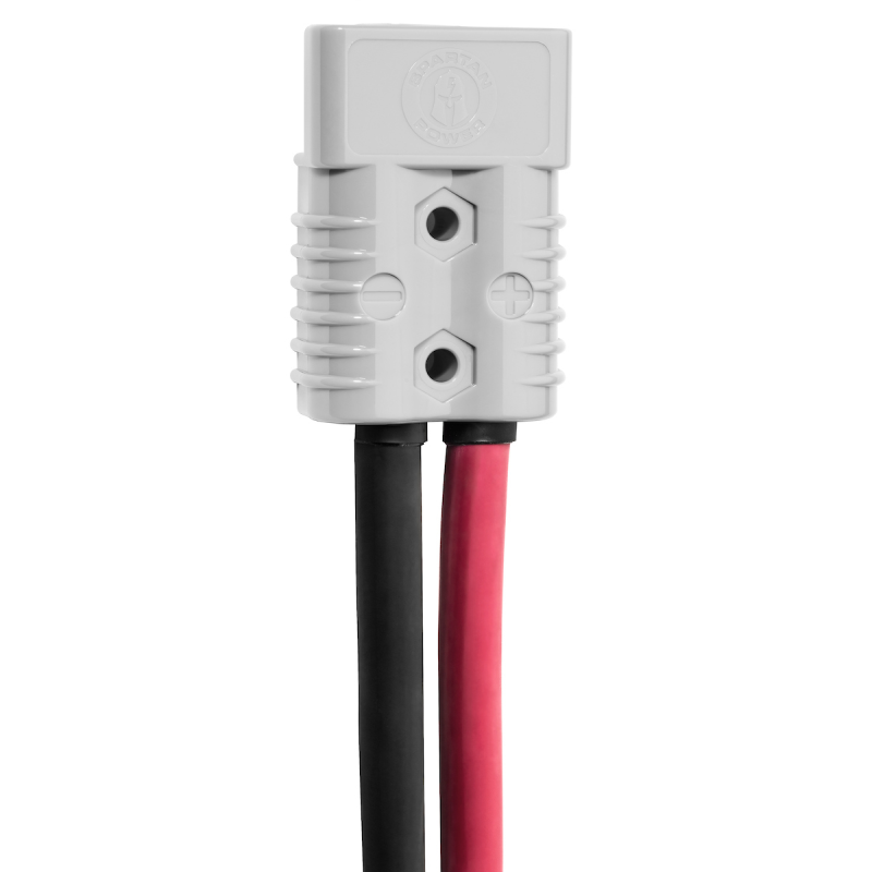 Inverters R Us Spartan Power Battery Cable with Quick Connect and Ring Terminal