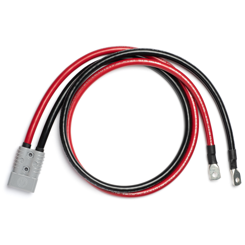 Inverters R Us Spartan Power Battery Cable with Quick Connect and Ring Terminal
