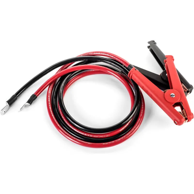 Inverters R Us Spartan Power Alligator Clamp Battery Cable Set with Ring Terminal