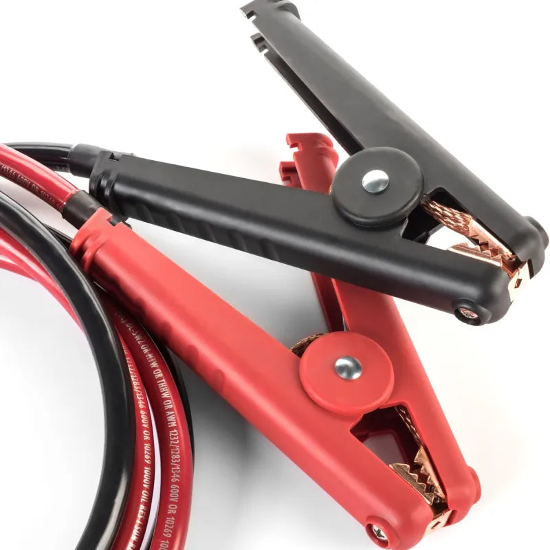 Inverters R Us Spartan Power Alligator Clamp Battery Cable Set with Ring Terminal
