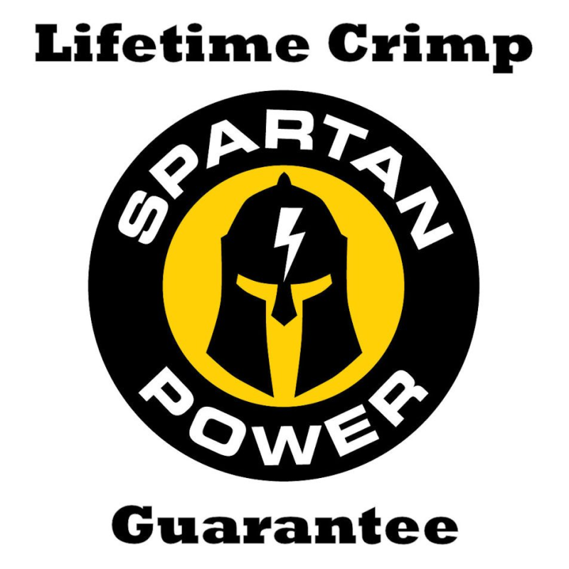 Inverters R Us Spartan Power Battery Cable with Quick Connect and Ring Terminal