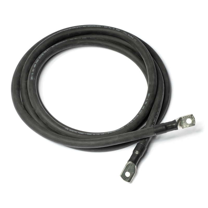 Inverters R Us Custom Heavy Duty Terminated Welding Cables 9 inch to 20ft