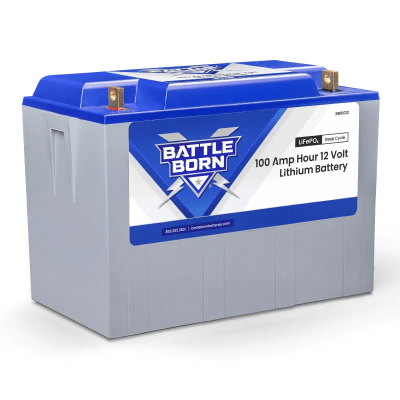 Inverters R Us SOK 12V 100Ah LiFePO4 Battery Bluetooth and Built-in Heater