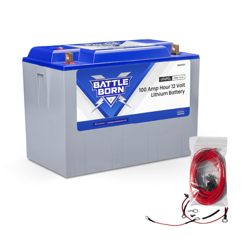 Inverters R Us SOK 12V 100Ah LiFePO4 Battery Bluetooth Clear Sealed Box