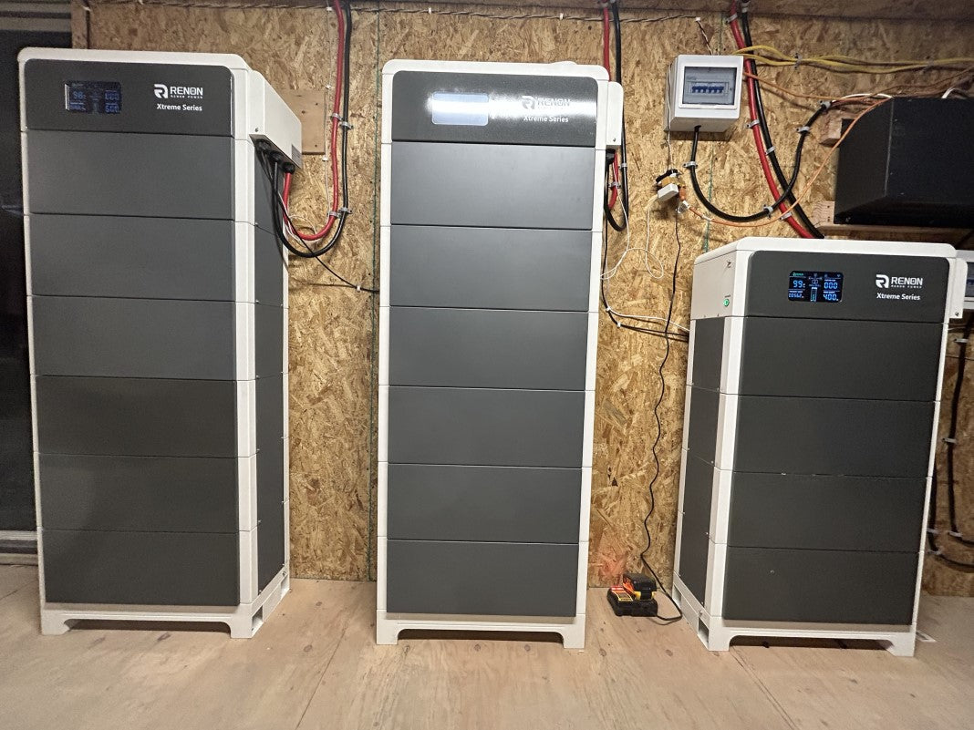 Inverters R Us Pytes V5 5.12kWh 51.2V 100Ah Lithium Iron Phosphate Battery