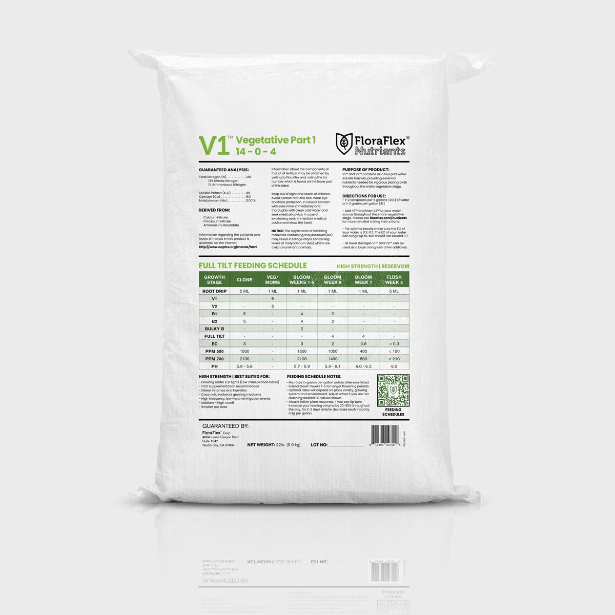 V1™ VEGETATIVE PART 1 | 1250 lb