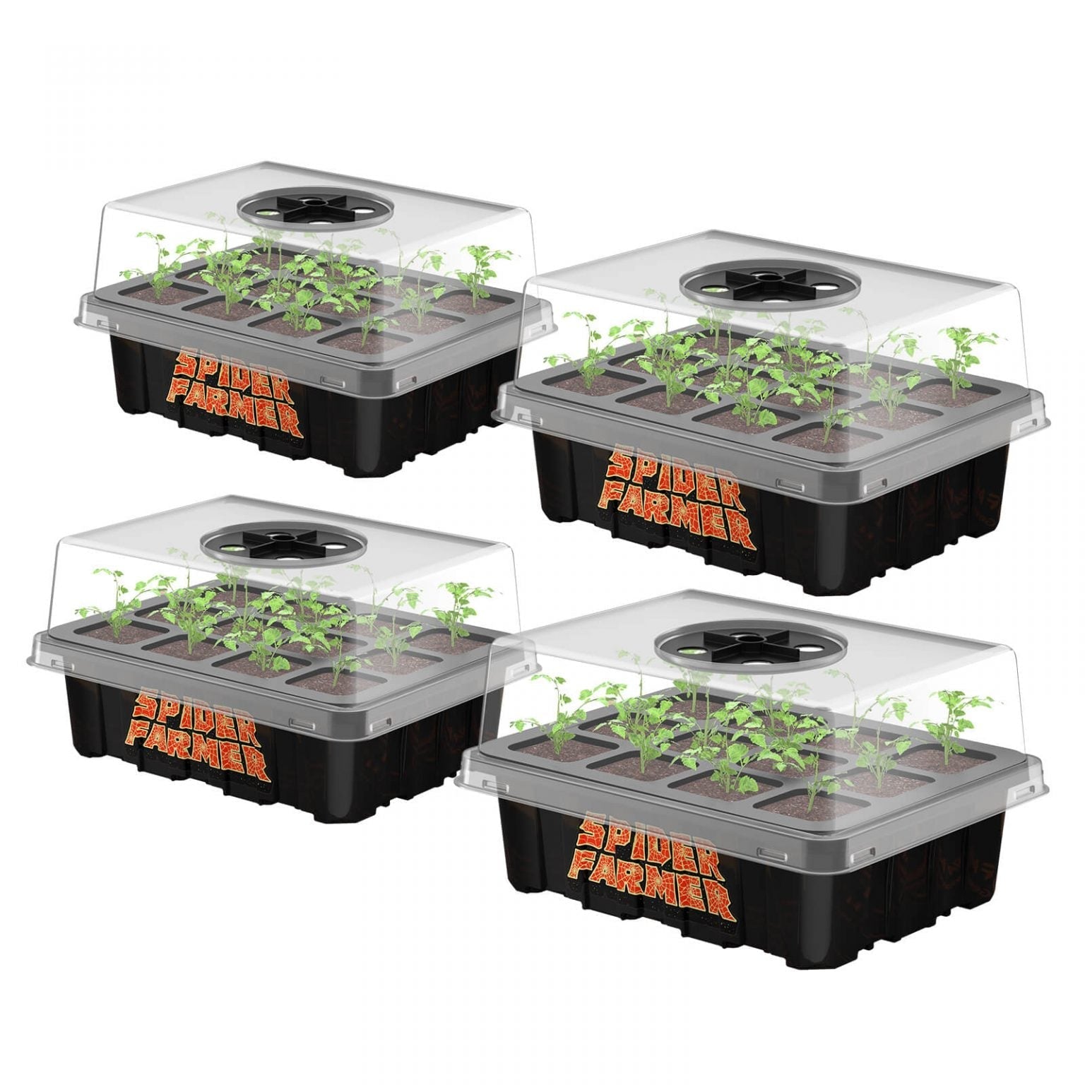 4 Pack Spider Farmer Seed Starting Trays Germination Tray