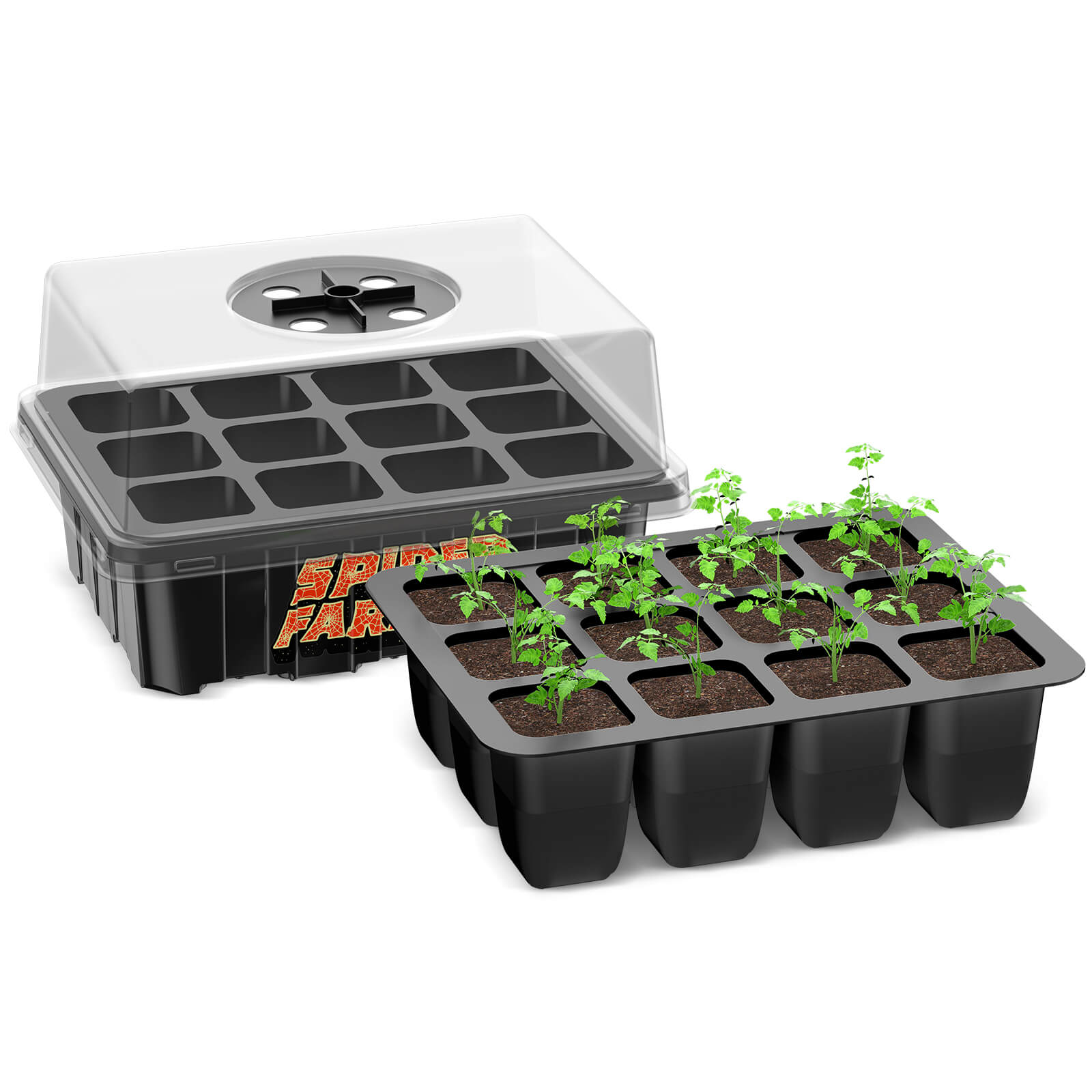 4 Pack Spider Farmer Seed Starting Trays Germination Tray