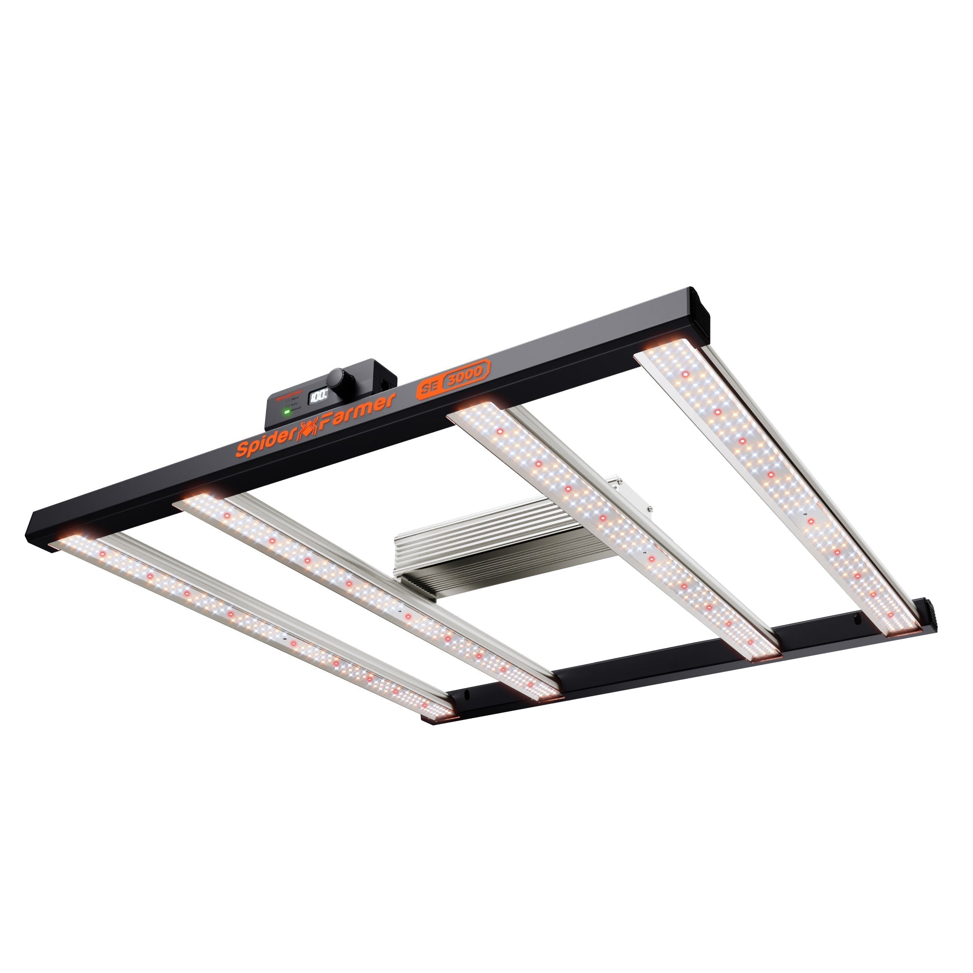 Spider Farmer SE3000 300W LED Grow Light Dimmable Bluetooth & WiFi Smart APP Control For 3x3FT Grow Tent Indoor Plants