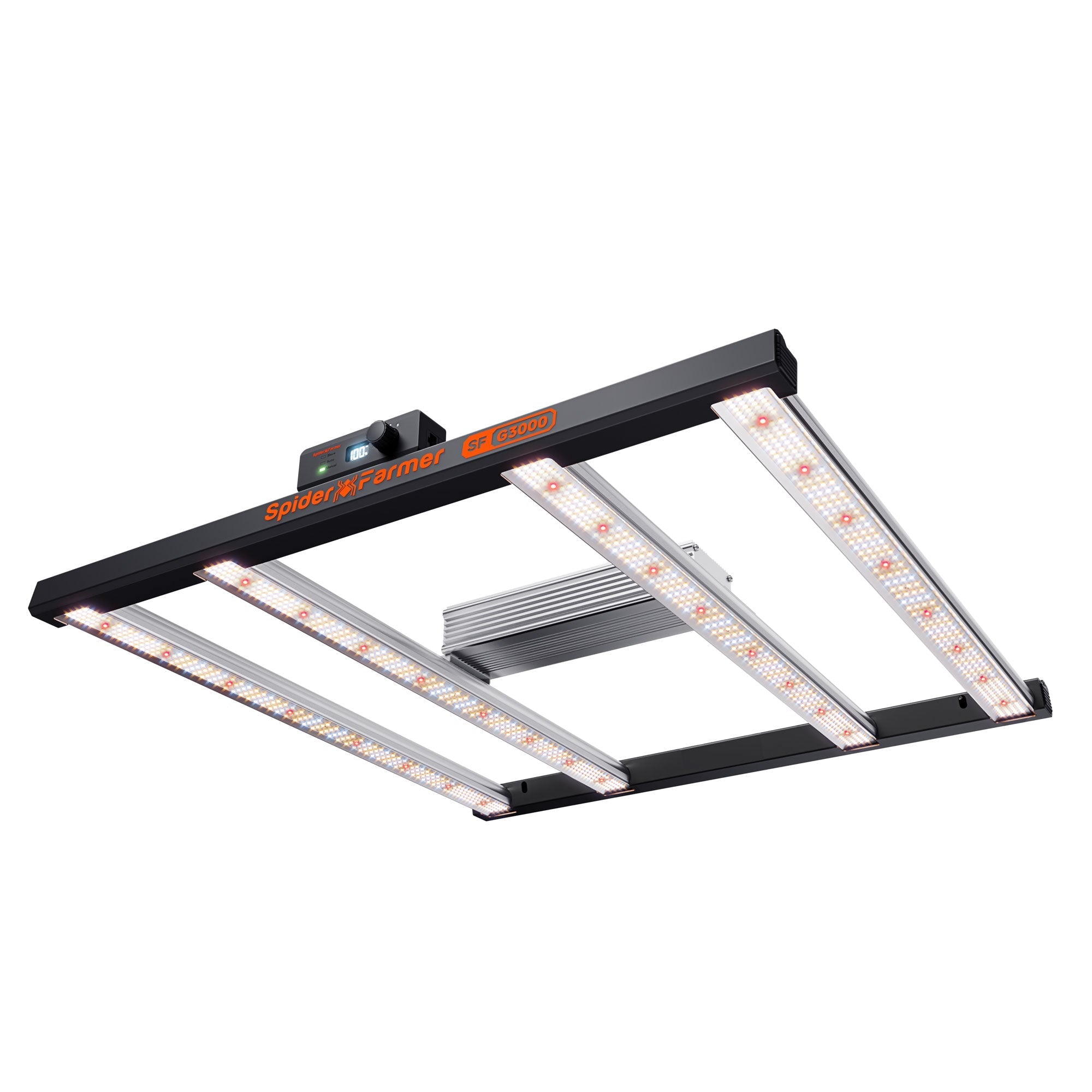 2025 Spider Farmer G3000 300W WiFi & Bluetooth App-Controlled Dimmable Cost effective Full Spectrum LED Grow Light for 3X3 Grow Tent