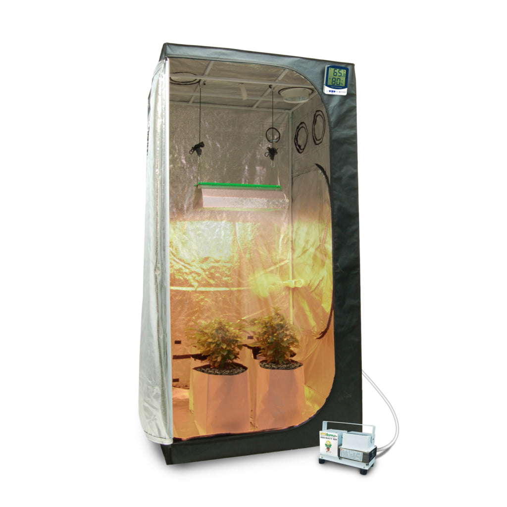 Supply 400w Original 3'x3' Organic Soil Grow Tent Kit