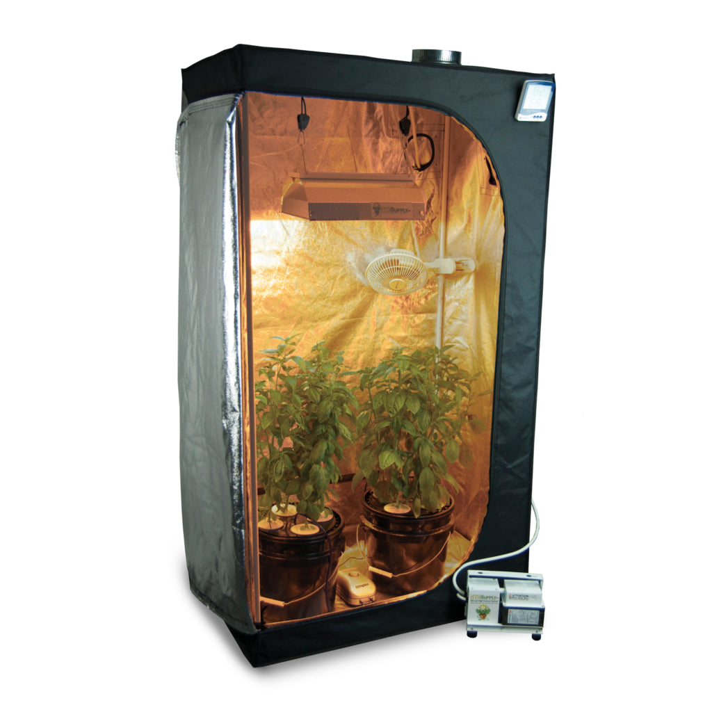 400w 2' x 3' Hydroponic Grow Tent Kit   Small