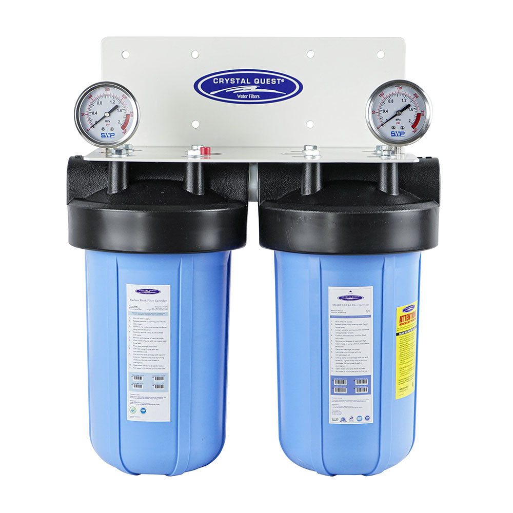 Compact Whole House Water Filter, Arsenic Removal (2-4 GPM | 1-2 people)