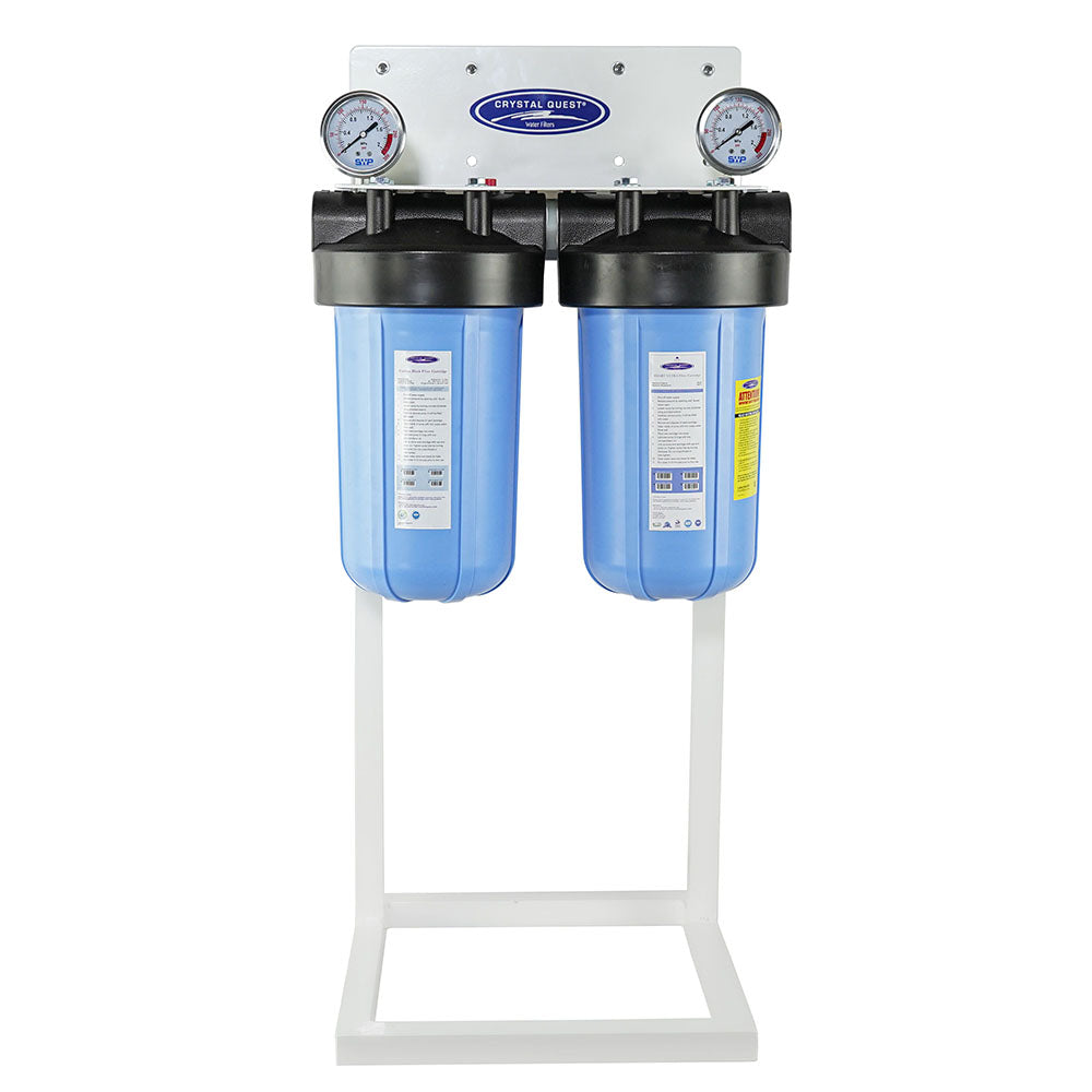 Compact Whole House Water Filter, Fluoride Removal (2-4 GPM | 1-2 people)