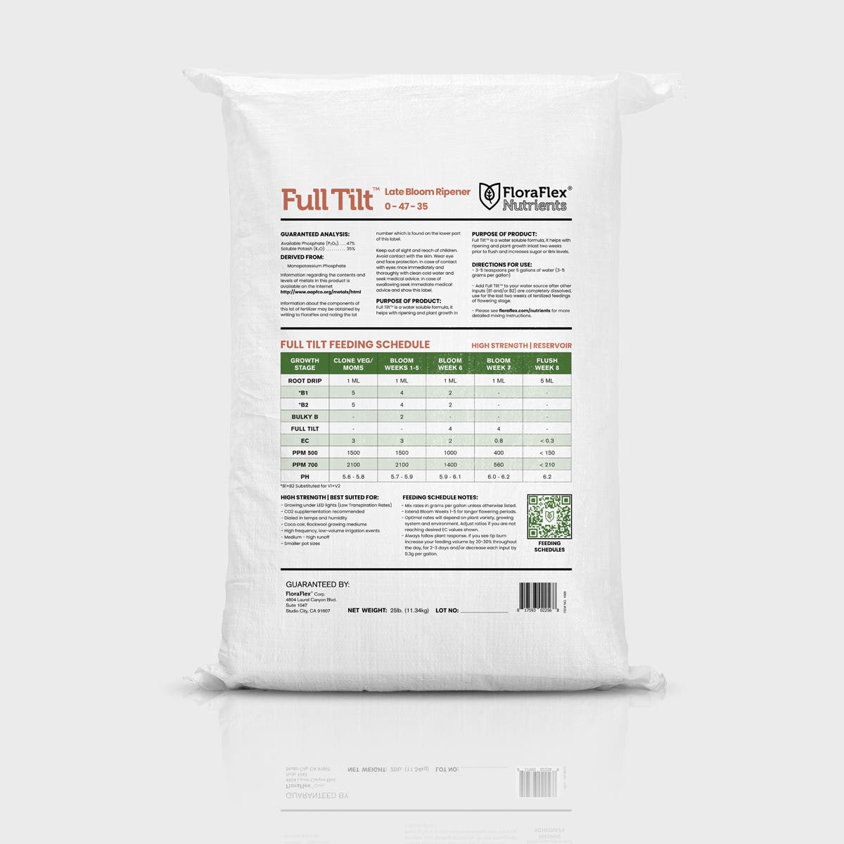 FULL TILT™: LATE BLOOM RIPENER | 1250 lb
