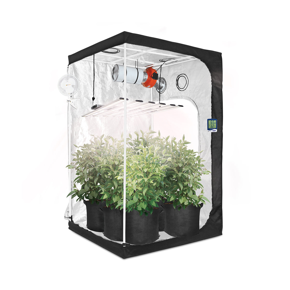 Supply 4' x 4' Organic LED Grow Tent Kit   Medium