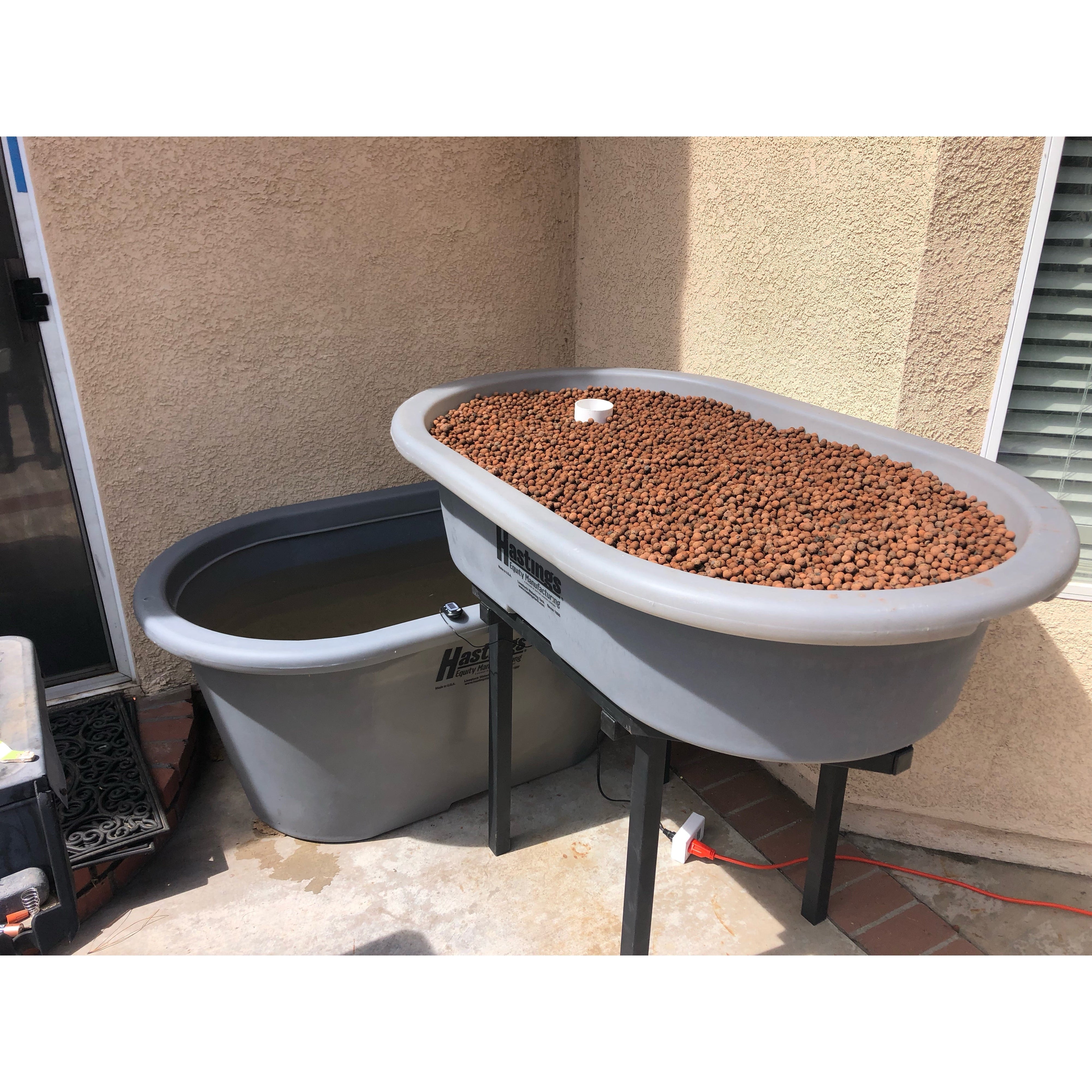 Go Green Double Aquaponics System