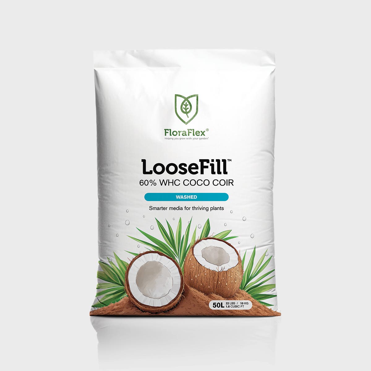 Washed 50L LooseFill™ Bag | 60% WHC Coco Coir