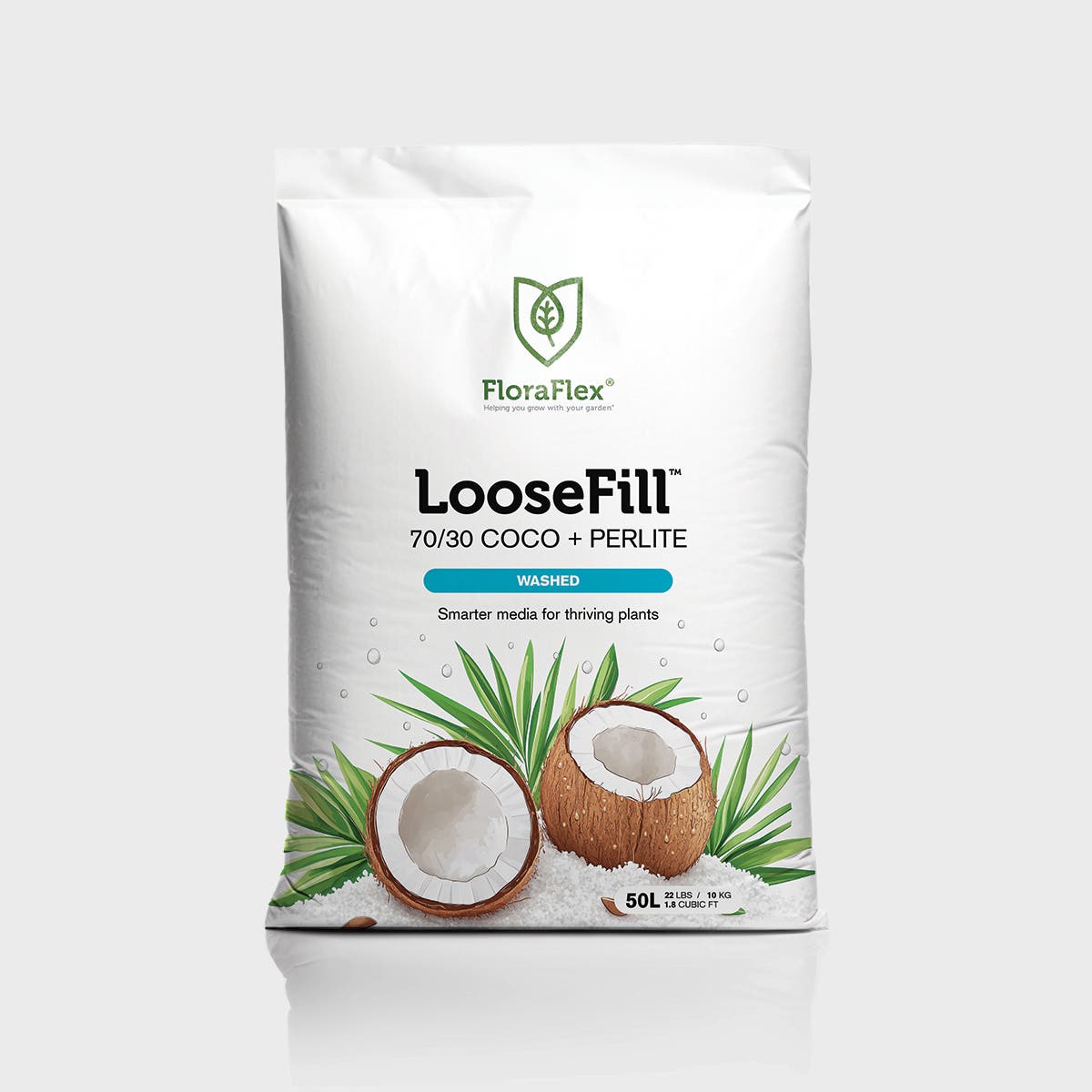 Washed 50L LooseFill™ Bag | 70/30 Coco + Perlite