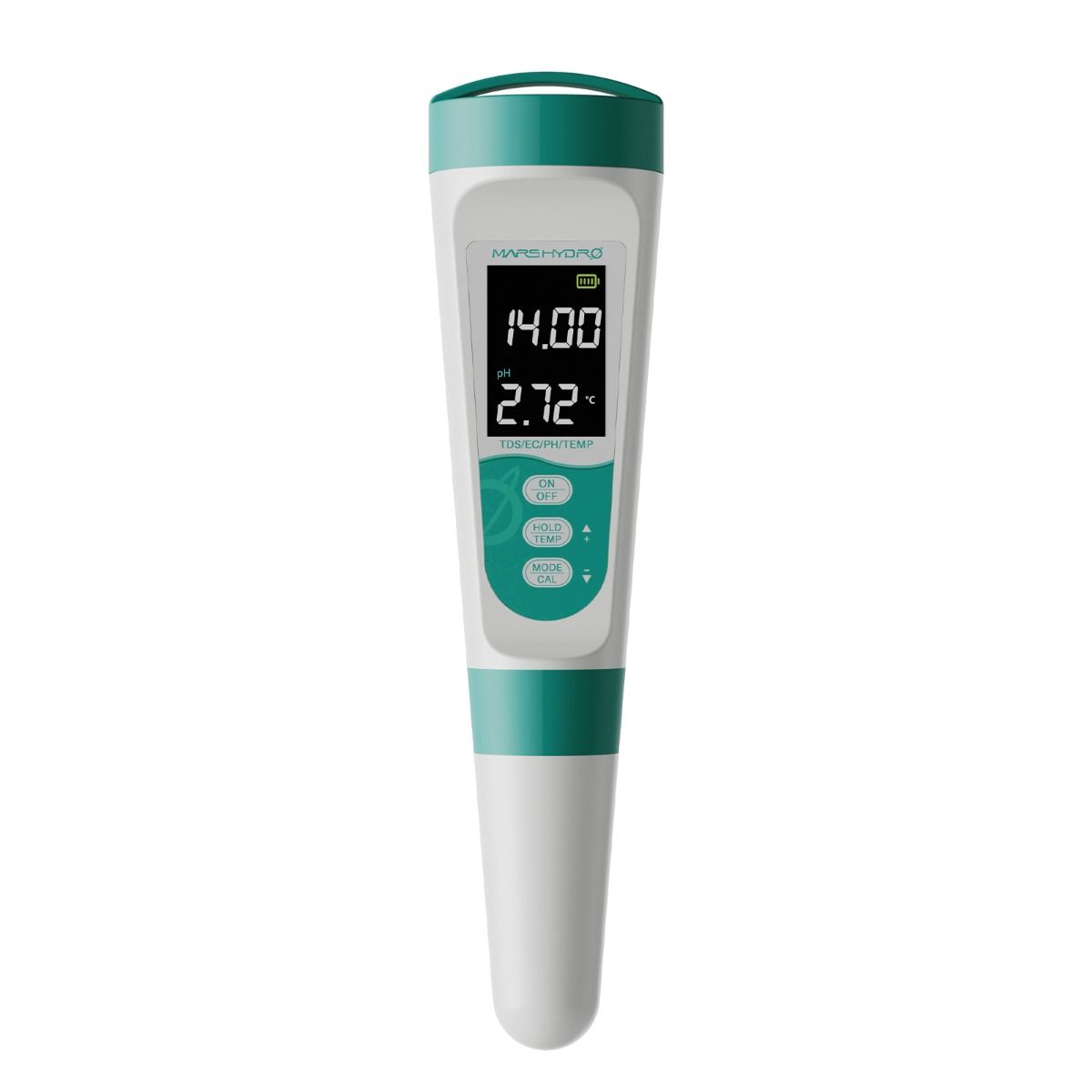 Mars Hydro pH and TDS Meter Combo For Hydroponics - Front View