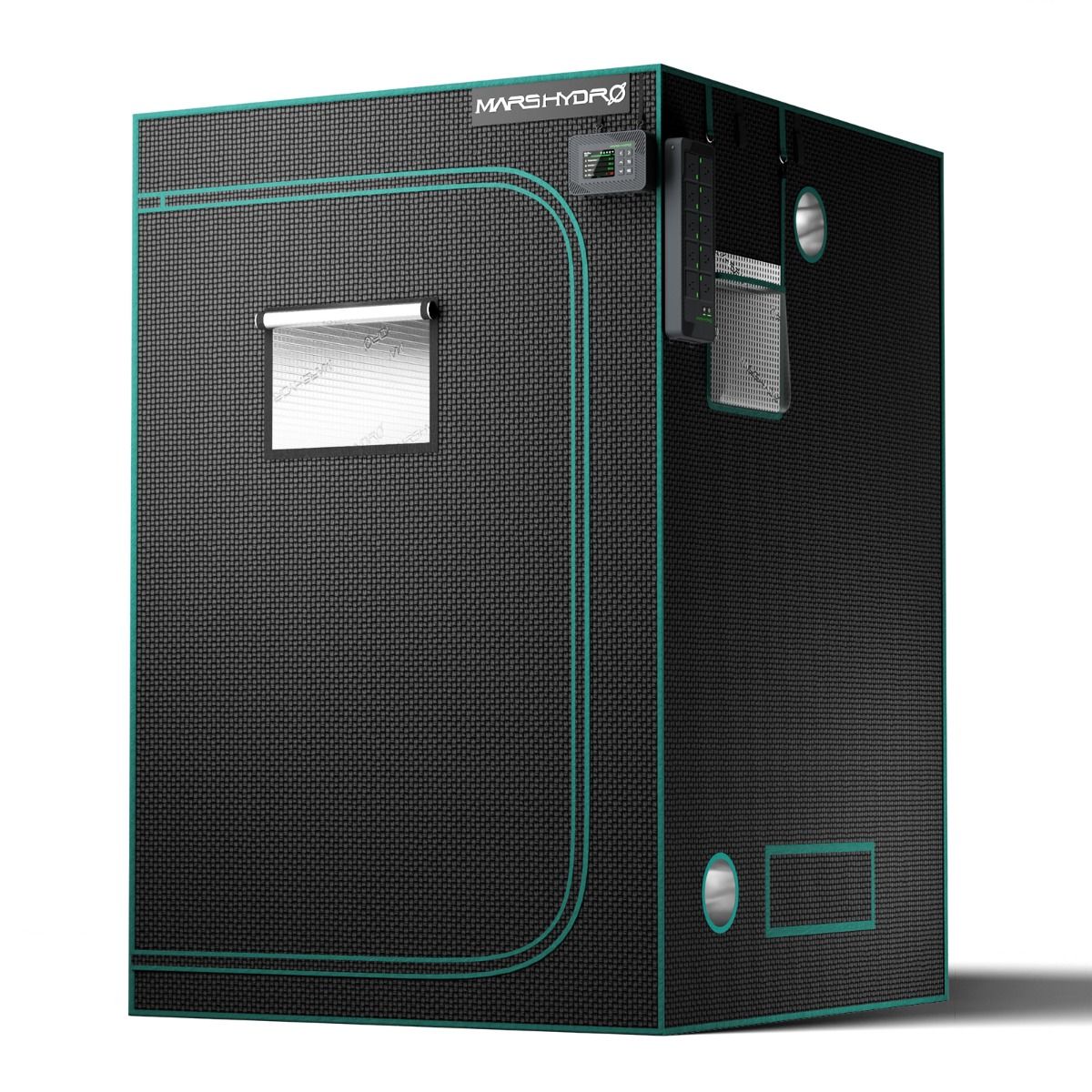 Mars Hydro 4x4 Grow Tent 48"X48"X80" – 1680D Light-Proof Tent with High Reflection - Front View