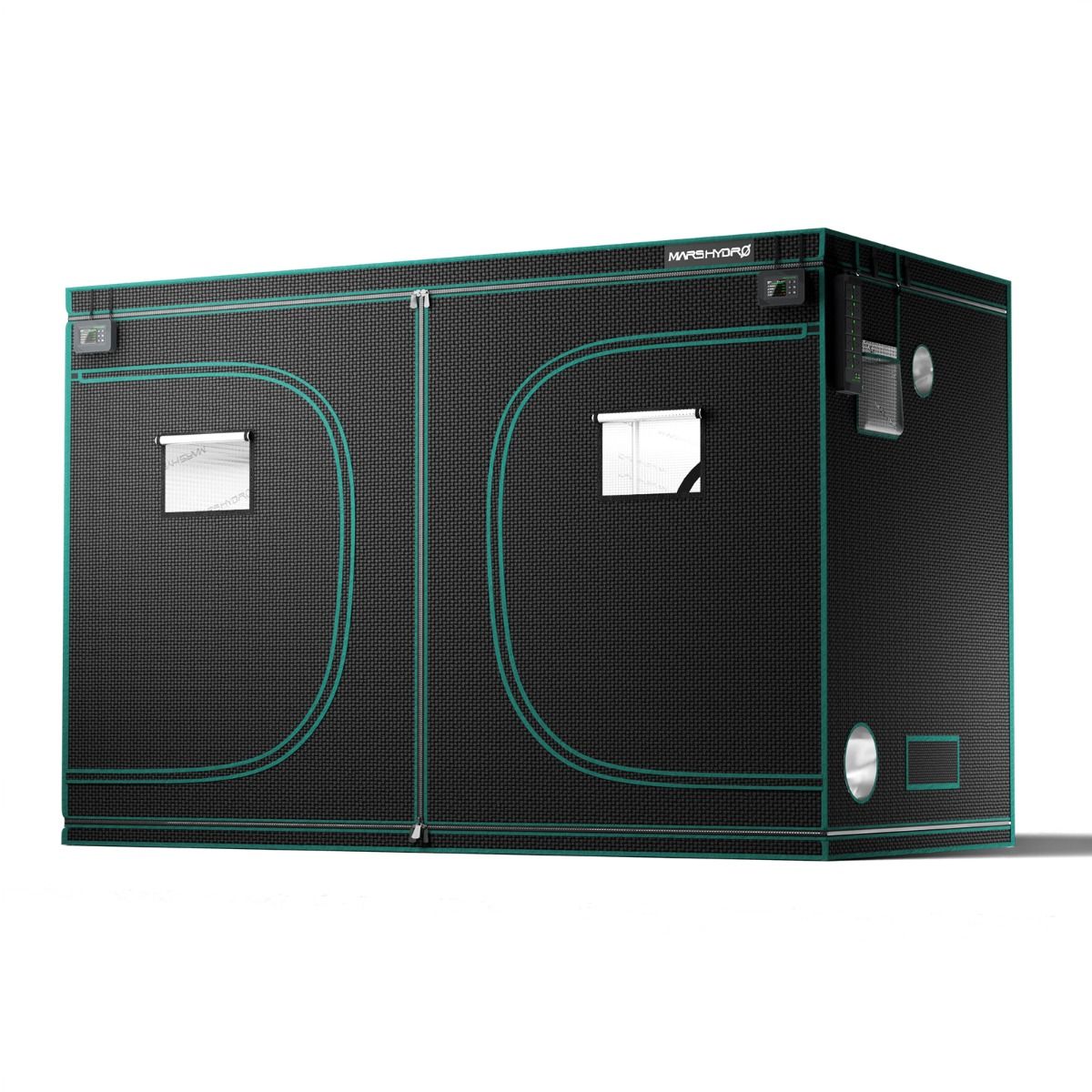 Mars Hydro 10'x5' Grow Tent 120''X60''X80'' – 1680D Light-Proof Tent with High Reflection - Front View