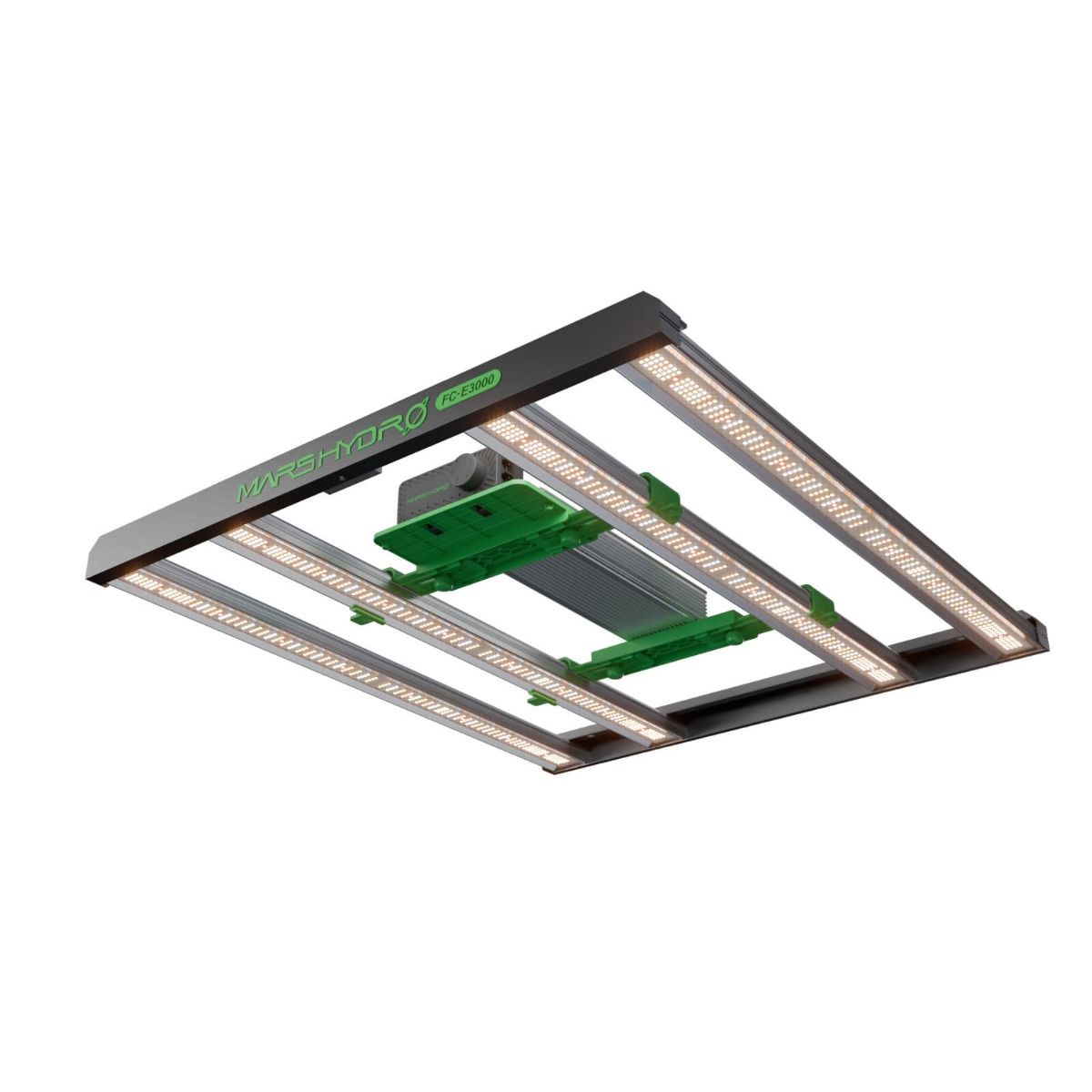 Mars Hydro Smart Dimmable FC-E3000 Bridgelux 300W Full Spectrum LED Grow Light for Indoor Plants - Front View