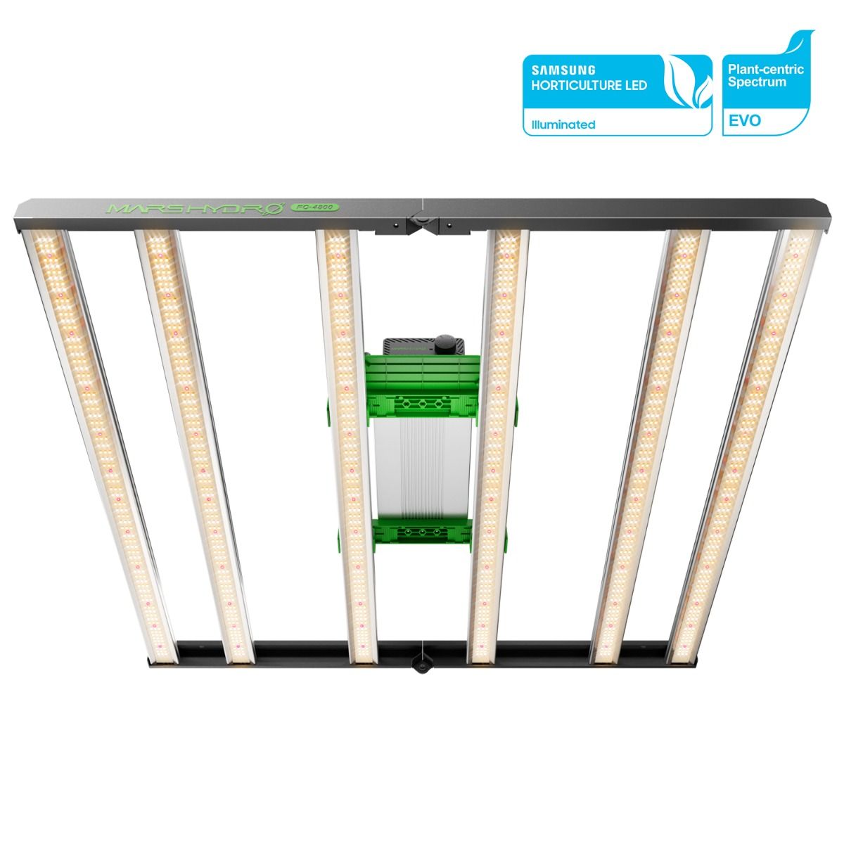 Mars Hydro FC 4800-EVO SAMSUNG 480W Full Spectrum LED Grow Lights for Indoor Plants - Front View