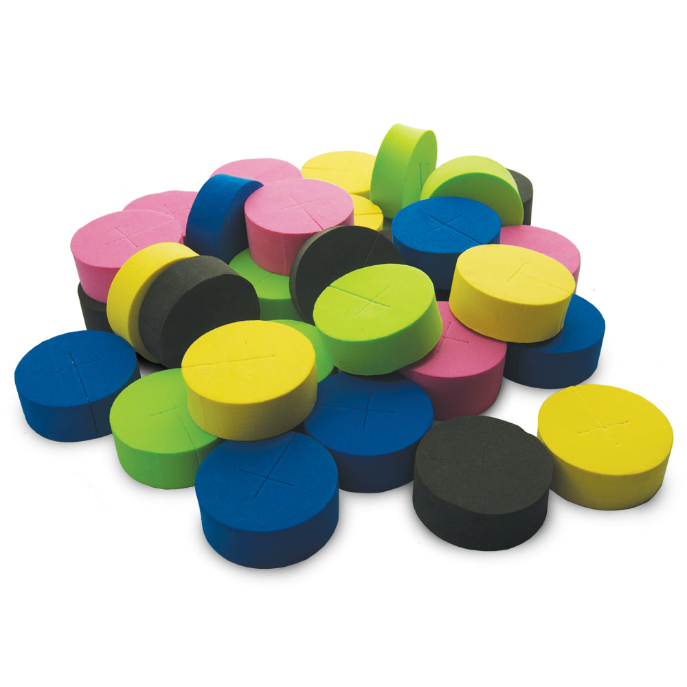 Mixed Color Foam Clone Collar 30 Pack