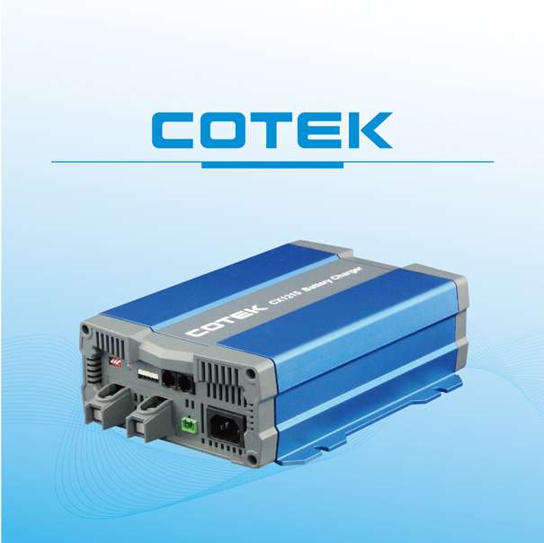 Inverters R Us COTEK CX1250 50A 12V 3 Stage Battery Charger