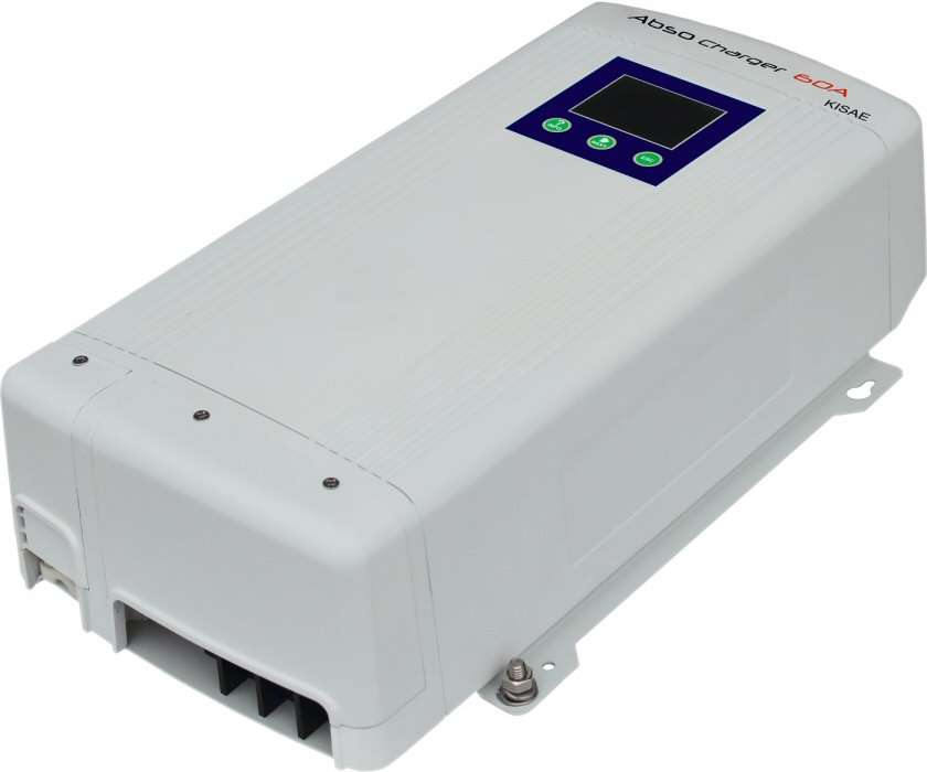 Inverters R Us KISAE 60A Abso Smart Deep Cycle 12V Battery Charger AC1260