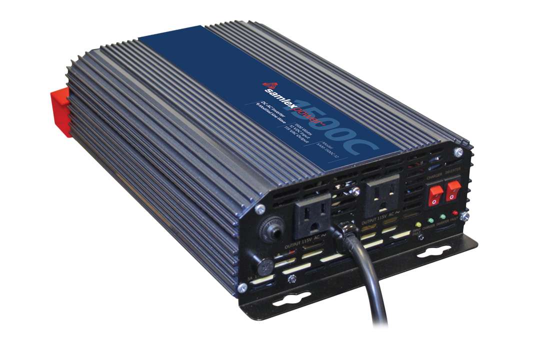 Inverters R Us Samlex 1500 Watt 12V Power Inverter Charger SAM-1500C-12