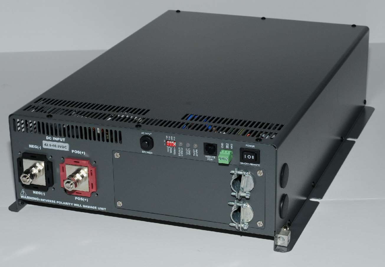 Inverters R Us COTEK 2000 Watt 24V PSW Inverter with Transfer Switch ST2000-124