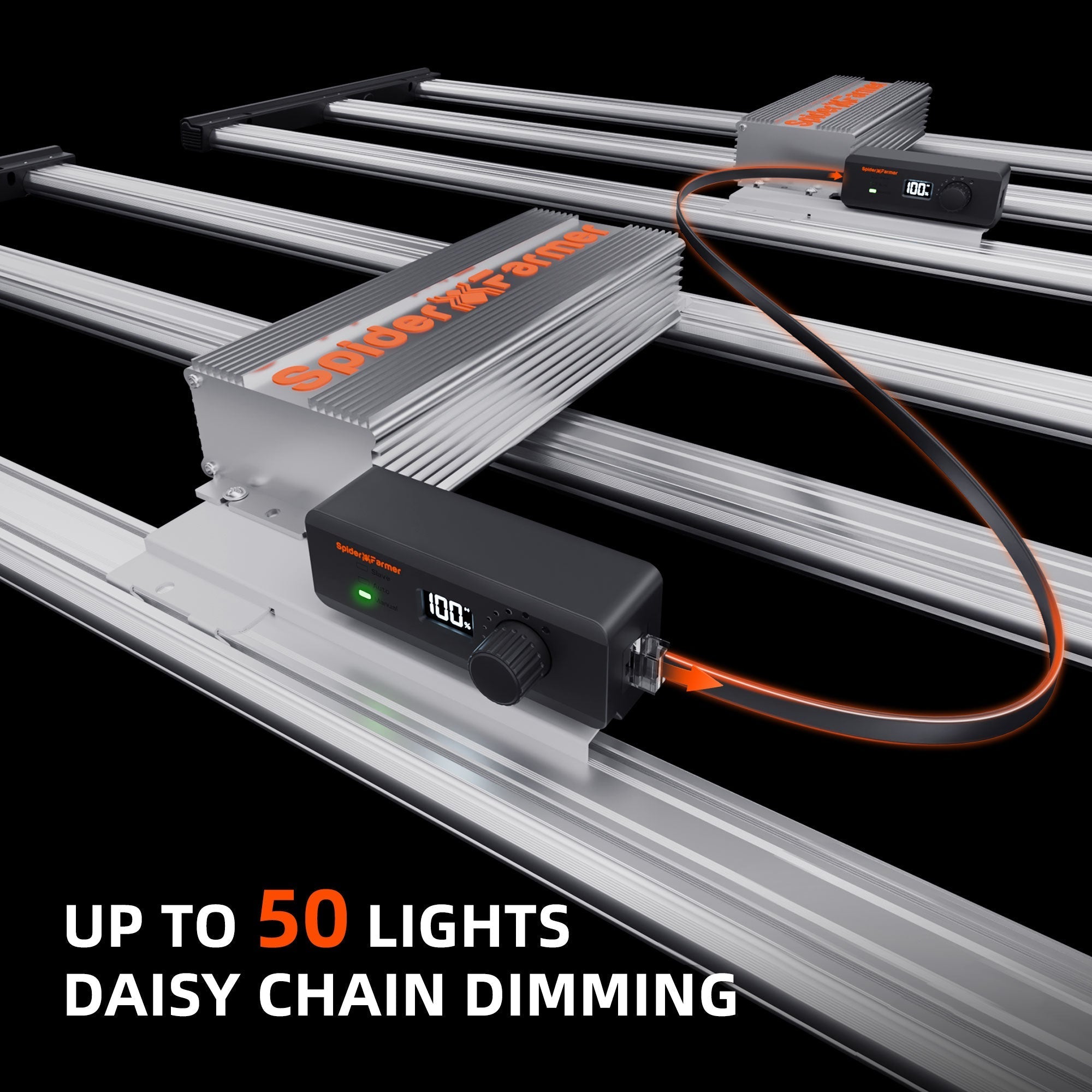 Spider Farmer G4500 320W WiFi & Bluetooth App-Controlled Dimmable Cost effective Full Spectrum High Yield LED Grow Light for 2X4 / 3X5 Grow Tent