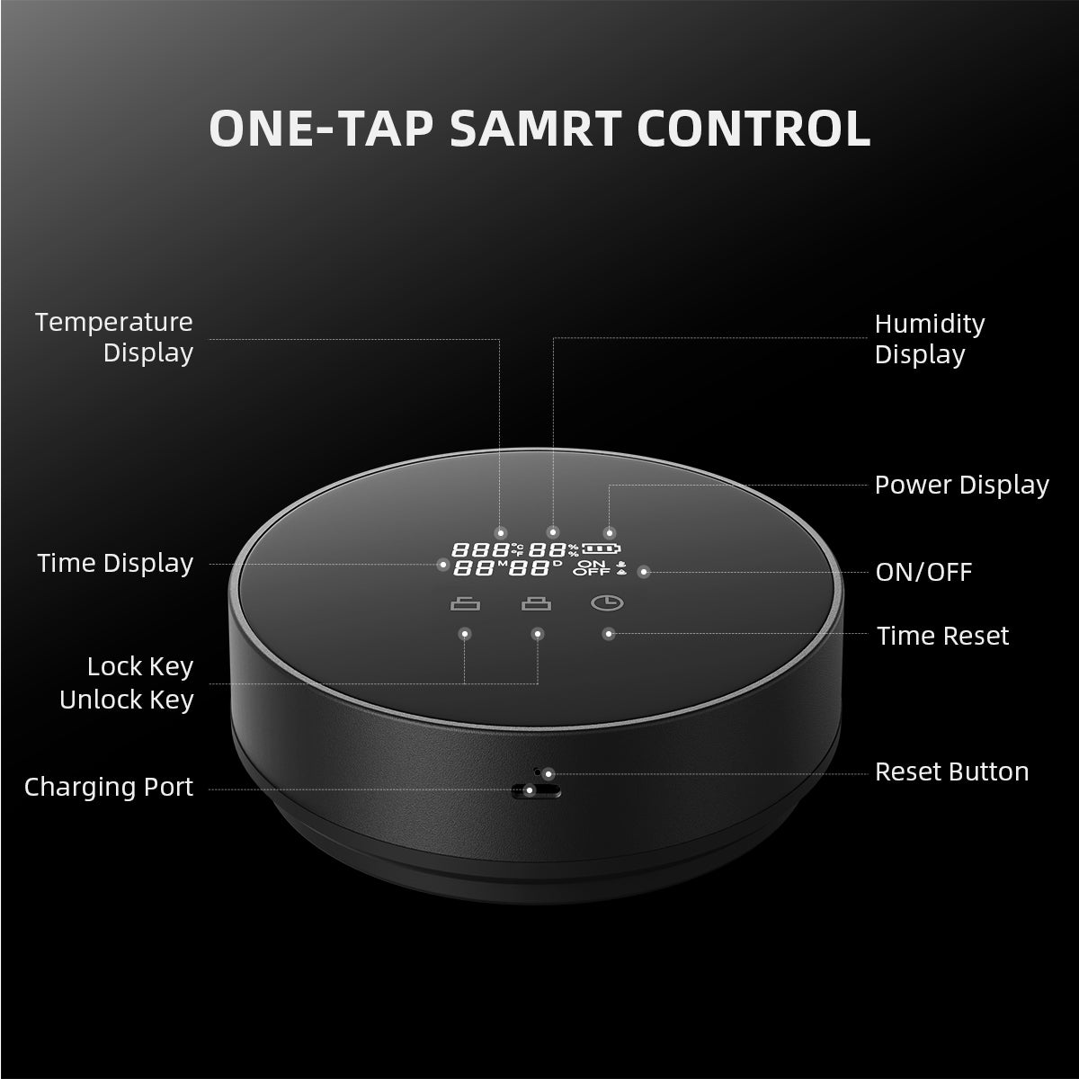 Spider Farmer 2L Auto-Cure Smart Jar | Portable Vacuum Seal Curing Jar with Smart Lid | 4 Pcs 2-Way 62% Humidity Packs | Wide Mouth and Flat Bottom | Curing and Fresh Storage for Coffee, Herb, Mushrooms,Spices, Flower,Foods