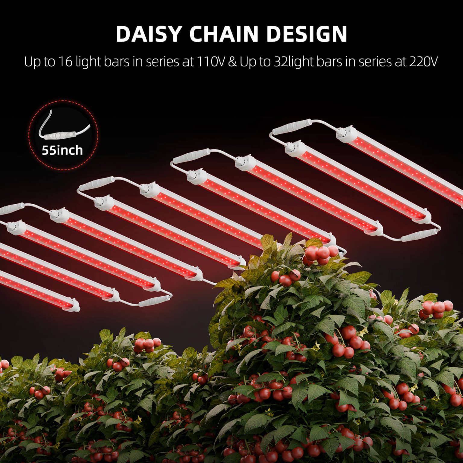 Spider Farmer GlowR40 Deep Red Spectrum 660nm Supplemental 40 Watt LED Grow Light