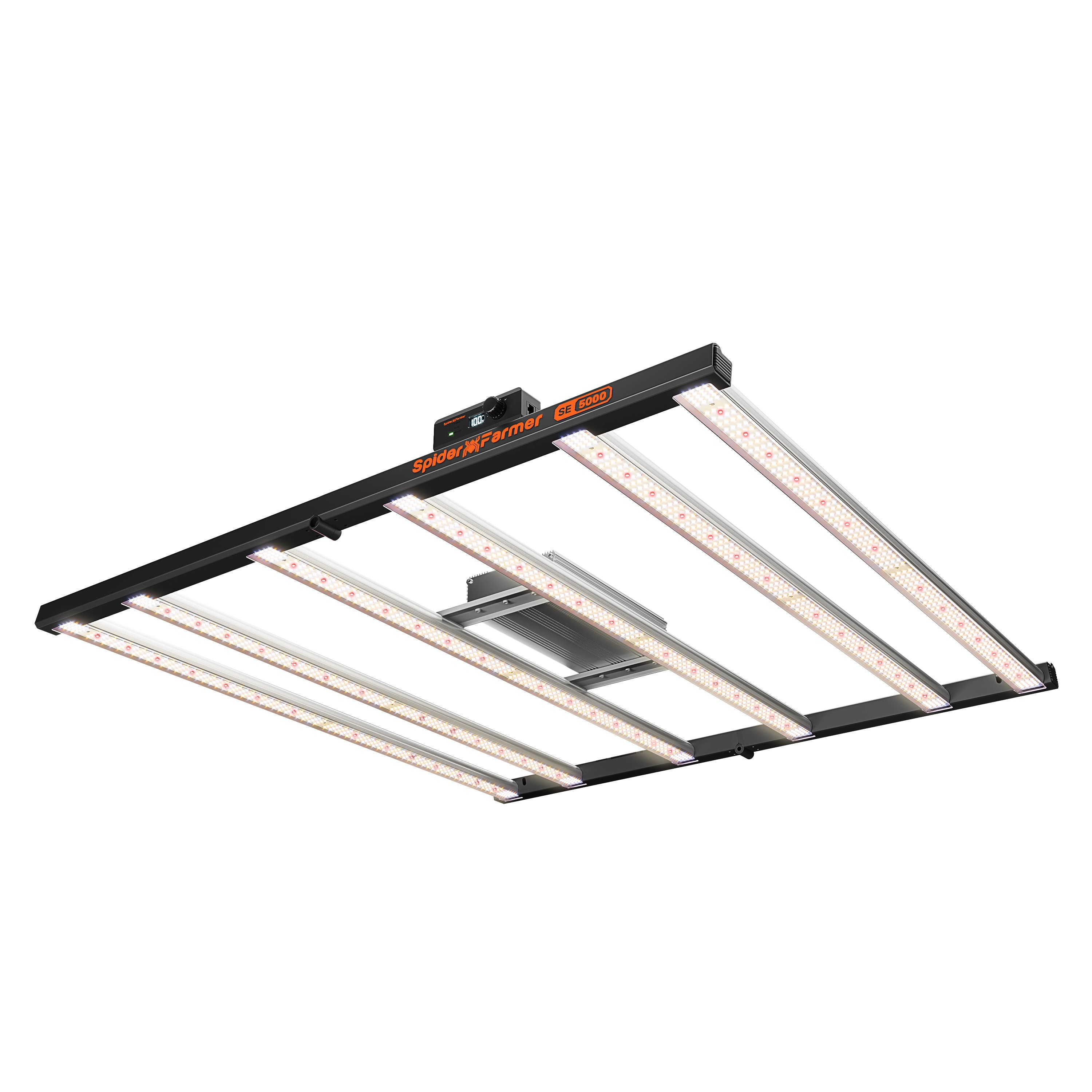 Spider Farmer®SE5000 480W LED Grow Light Dimmable Bluetooth & WiFi Smart APP Control High Yields for 4x4FT Grow Tent