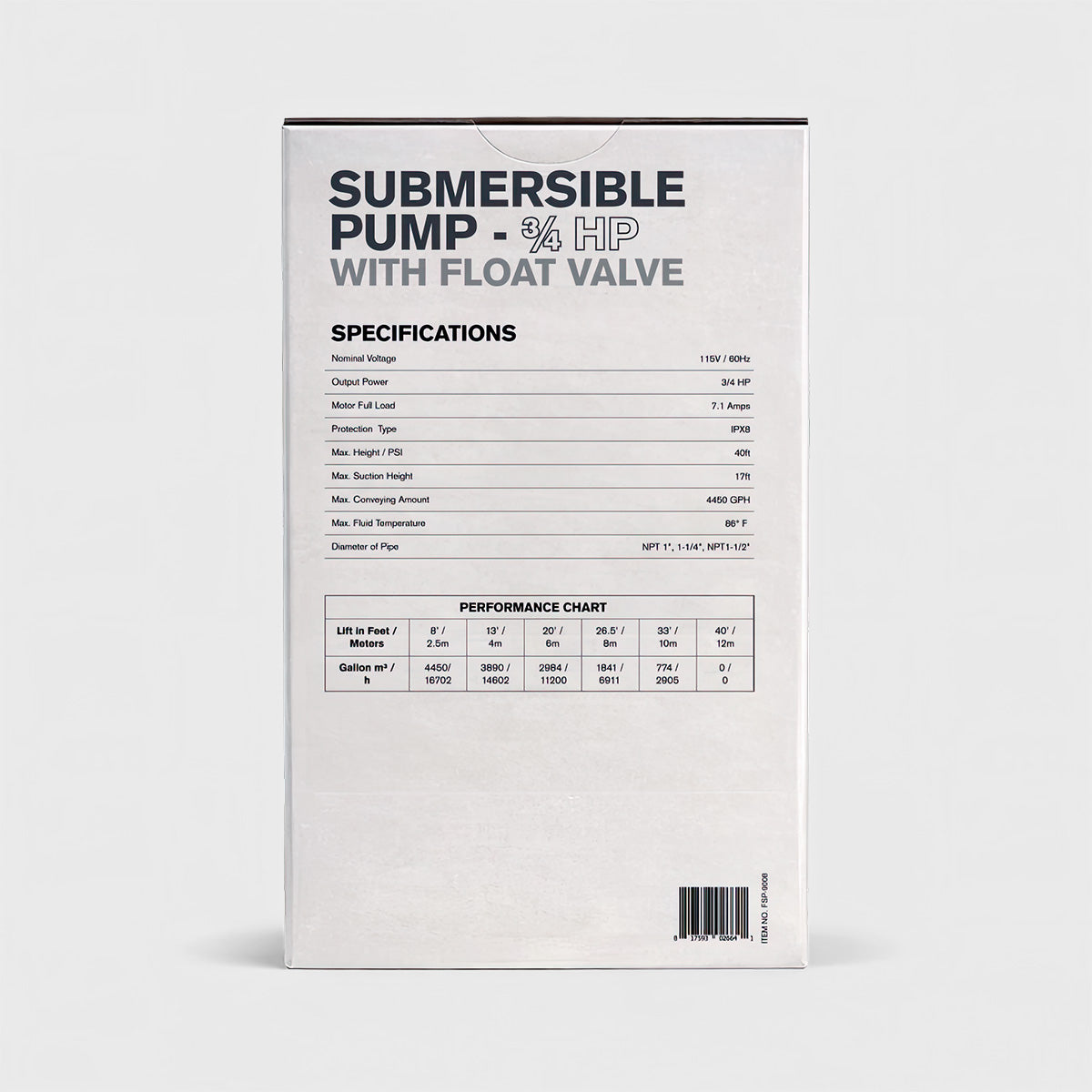 Submersible Pump