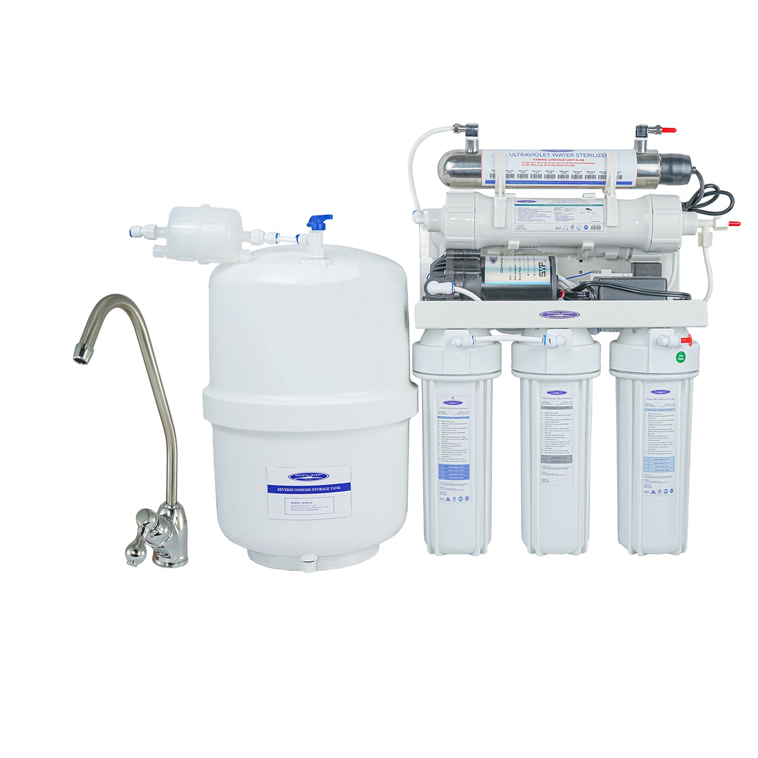 Thunder Ultrafiltration/Reverse Osmosis Under Sink Water Filter | 4000CP | 14 Stages of Filtration